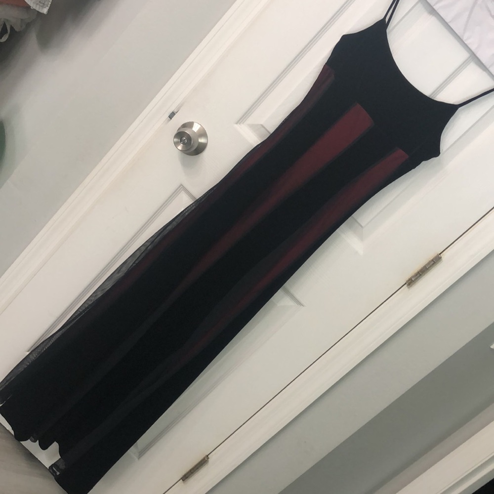 Twenty one long velvet dress xs